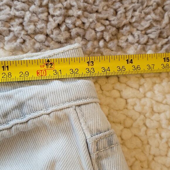 We Wore What THE ICON Jeans 26 High Rise Light Wash Straight Leg Beachy Casual - Picture 7 of 11